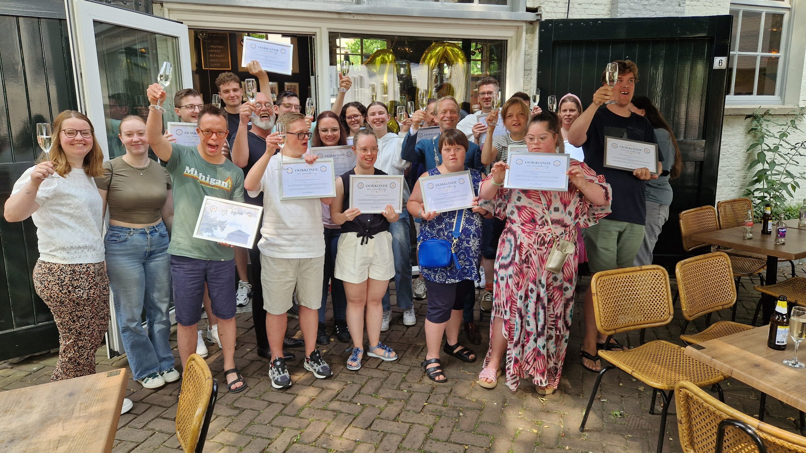 Brownies & Downies 10 jaar in Oosterhout